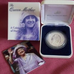 Queen Mother Silver Coin